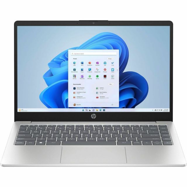 HP 14'' Laptop - R3-7320U 4G 256G Radeon W11H, Natural Silver