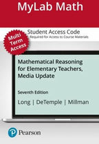 MyLab Math with Pearson eText Access Code (24 Months) for Mathematical Reasoning for Elementary Teachers, Media Update