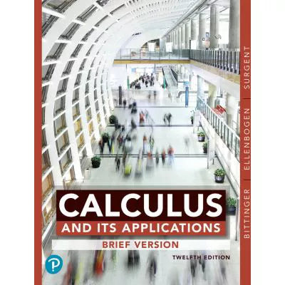 MyLab Math with Pearson eText 18 Week Standalone Access Card for Calculus &amp; Its Applications: Brief Version (Custom)