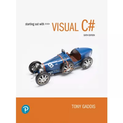 Starting out with Visual C#