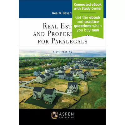 Real Estate &amp; Property Law for Paralegals
