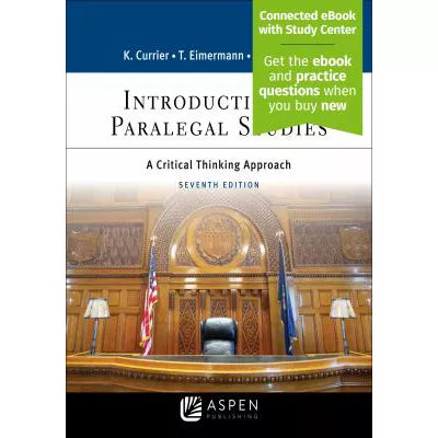 Introduction to Paralegal Studies : A Critical Thinking Approach
